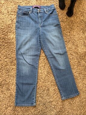 Gloria Vanderbilt Men's Straight Jeans in Light Blue Wash